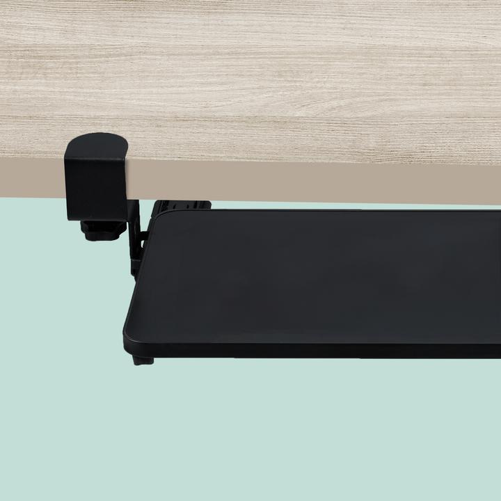 Produktbild Relaxdays Ausziehbare Tastaturablage zum Klemmen