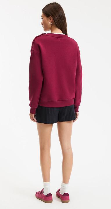 Actual product image La Redoute Collections Sweatjacke mit rundem Ausschnitt (M)