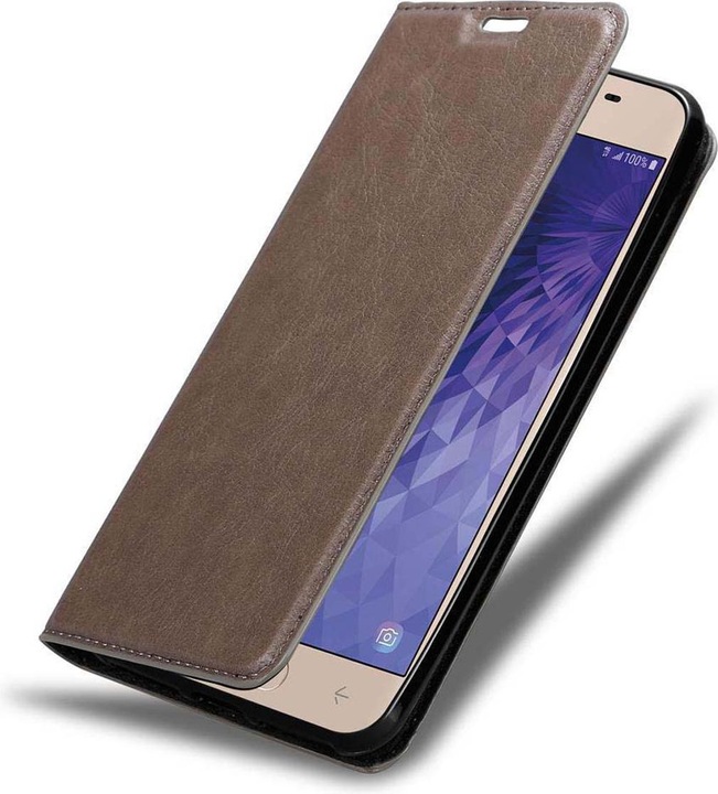 Actual product image Cadorabo Book Invisible Magnet Cover (Samsung Galaxy J3 (2018))