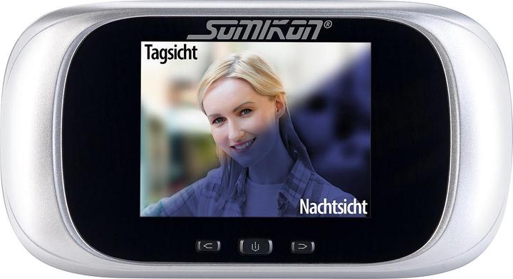 Produktbild Somikon Digitale Türspion-Kamera mit 7,1-cm-Farbdisplay (2,8") und Nachtsicht (Digital)