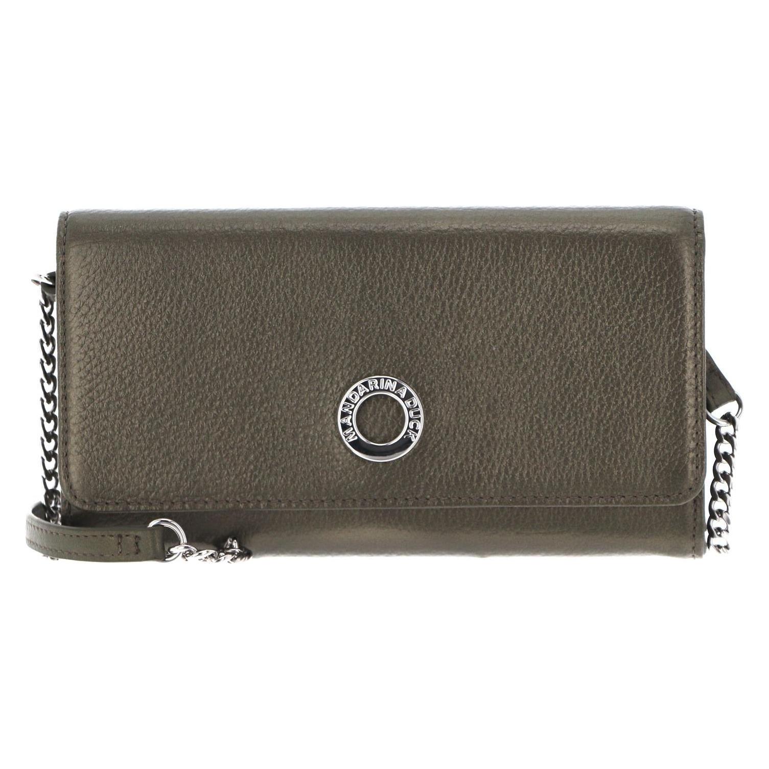 Mandarina Duck, Damen, Portemonnaie, Mellow Lux Wallet Bag, Grün
