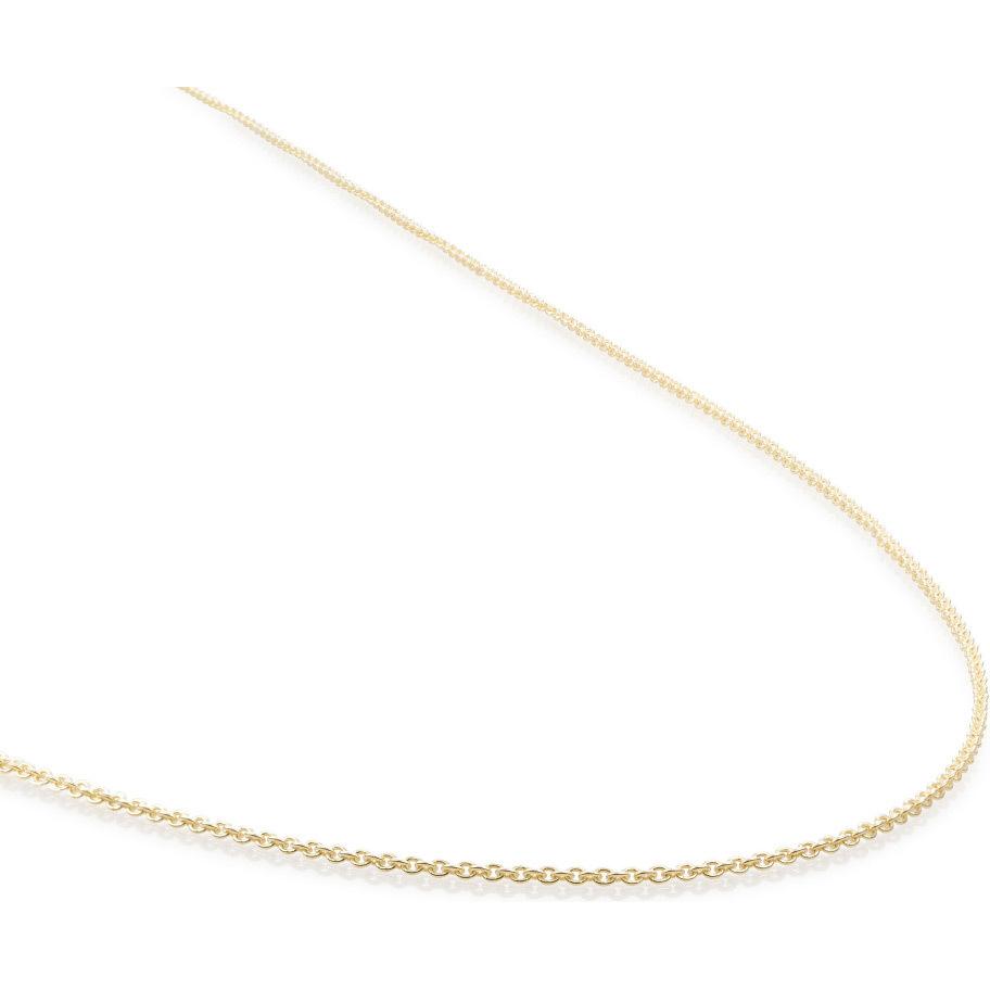 Sparkling Jewels, Halsschmuck, Anchor Chain Gold Necklace, (Silber 925)