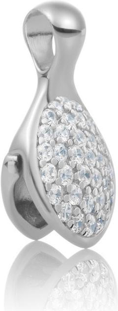 Immagine prodotto Sparkling Jewels Ciondolo Celeste di Cristallo in Argento Lucido (Argento 925)