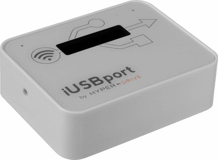 Actual product image Hyperdrive iUSBPort, turns your USB mass storage device into a