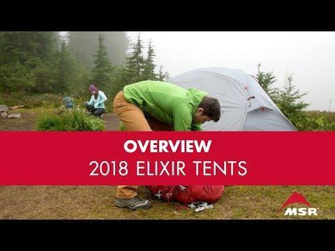 Actual product image Msr elixir (Dome tent, 4.26 kg, 4 persons)