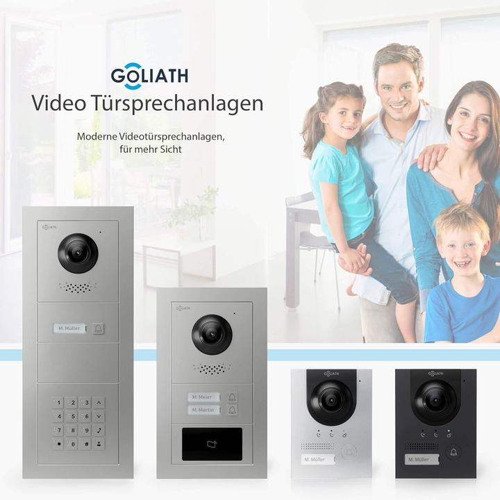 Image du produit Goliath Toys Interphone vidéo hybride Full-HD avec application et empreinte digitale