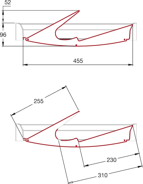 Immagine prodotto Servetto Modulo scarpiera Papillon fumo antracite