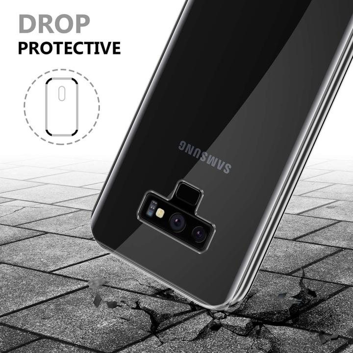 Actual product image Cadorabo Bumper Case for Samsung Galaxy NOTE 9 TPU 360 Grad Case for Samsung Galaxy NOTE 9 (Samsung Galaxy Note 9)