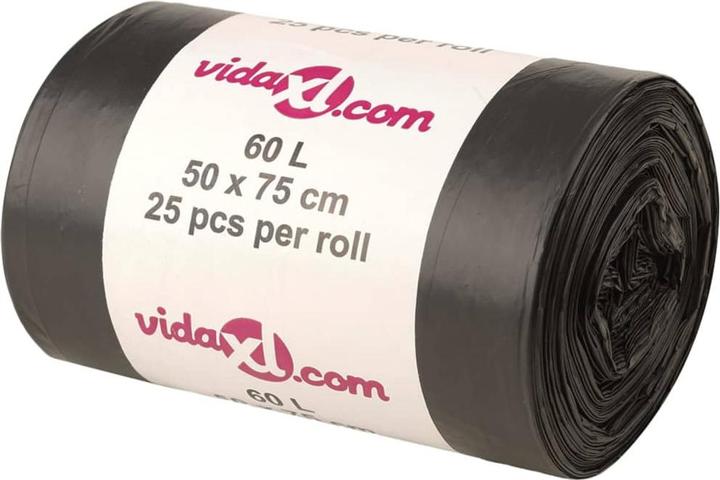 Produktbild vidaXL Müllbeutel mit Zugband (10x, 35 l)
