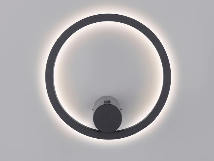 Produktbild Just Light LED-Akku Wandleuchte 18280-13, 6W, 660lm, 3000K, anthrazit (660 lm)