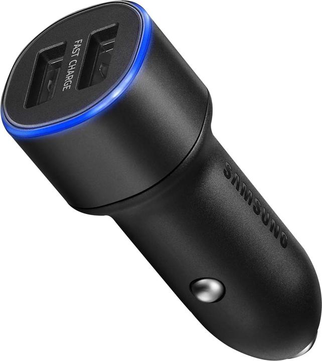 Actual product image Samsung Dual car quick charger 2x 15W incl. 2-in-1 data cable