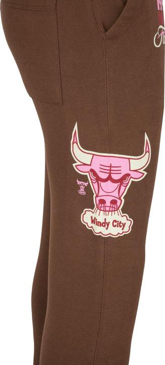 Actual product image Mitchell & Ness NBA Jogger Fleece Sweatpants - SUGAR Chicago Bulls - S (S)