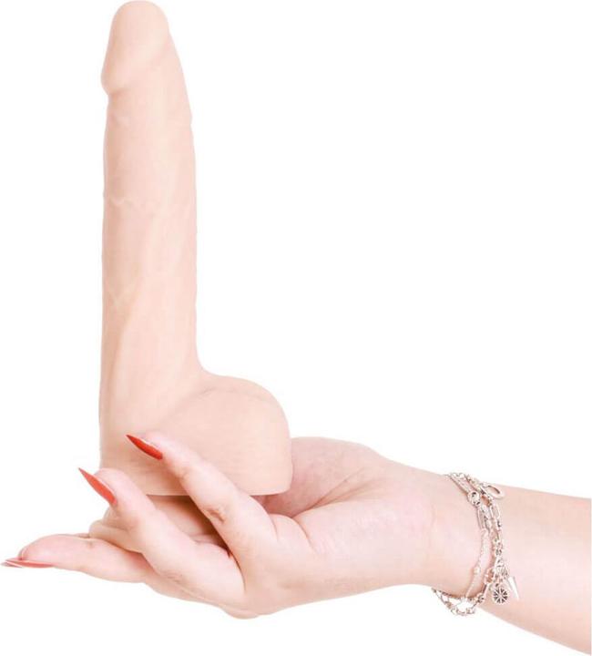 Actual product image Naked Addiction 8.5" Thrusting Dong with Remote