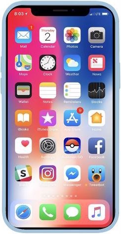 Immagine prodotto MU Classic Serie di casse in silicone liquido (Apple iPhone 12 mini)