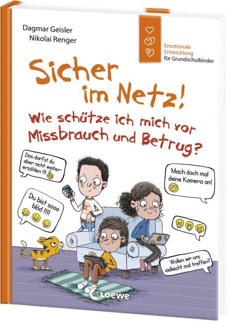 Image du produit Loewe Sicher im Netz! Wie schütze ich mich vor Missbrauch und Betrug? (Allemand, Dagmar Geisler, Développement émotionnel pour les enfants, Nikolai Renger, 2024)