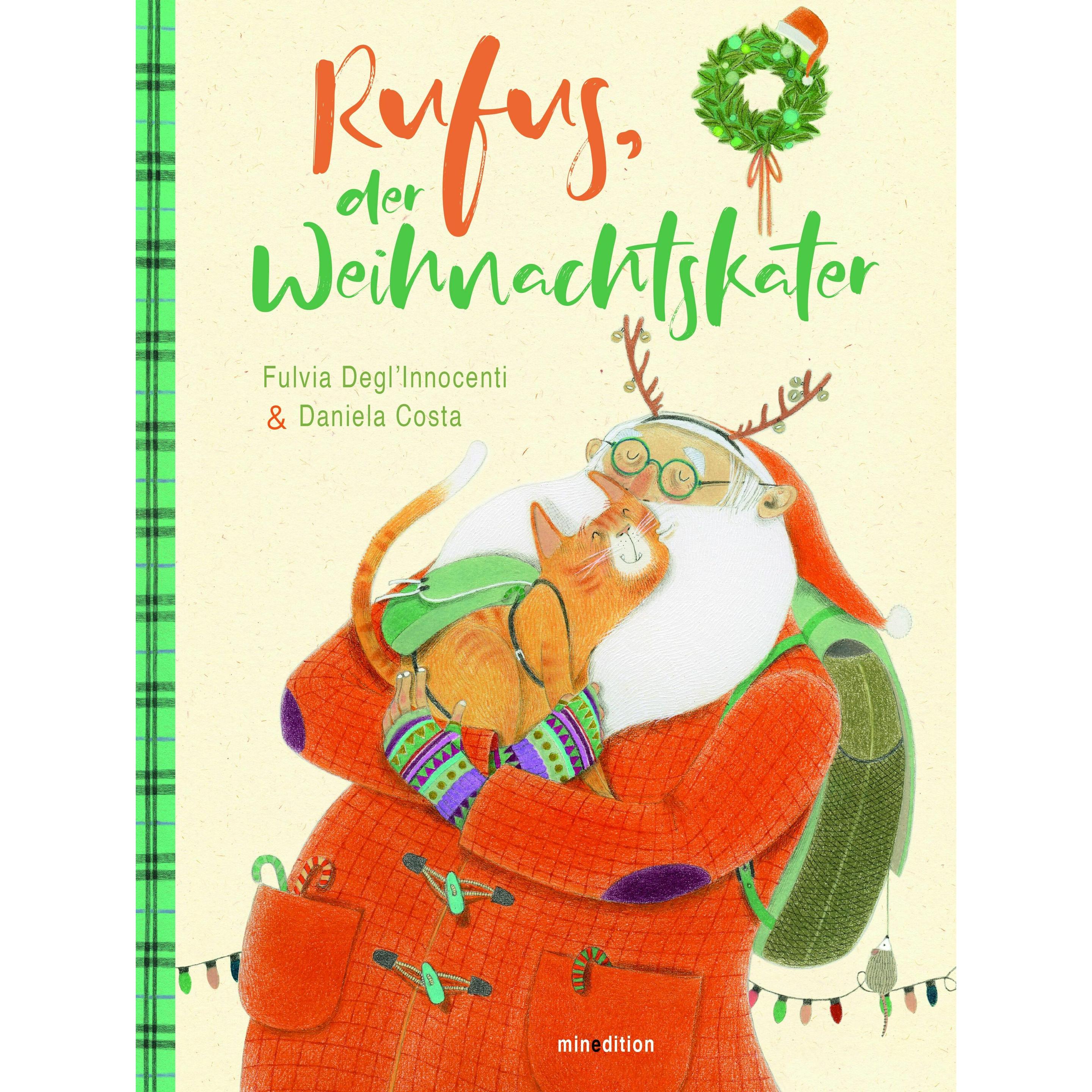 Thumbnail - Rufus, der Weihnachtskater, Kinderbücher von Fulvia Degl'Innocenti, Daniela Costa