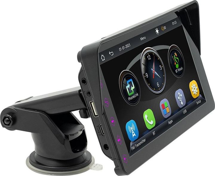 Immagine prodotto Werkstein Digitales Autoradio FM Transmitter, MP5, Bluetooth, CarPlay, Android Auto (Auto Android, Apple Carplay, MirrorLink)