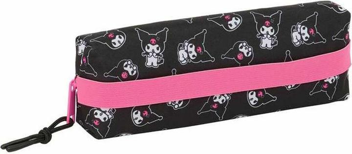 Actual product image Kuromi Schulmäppchen Schwarz Pink 22 X 4 X 7 Cm