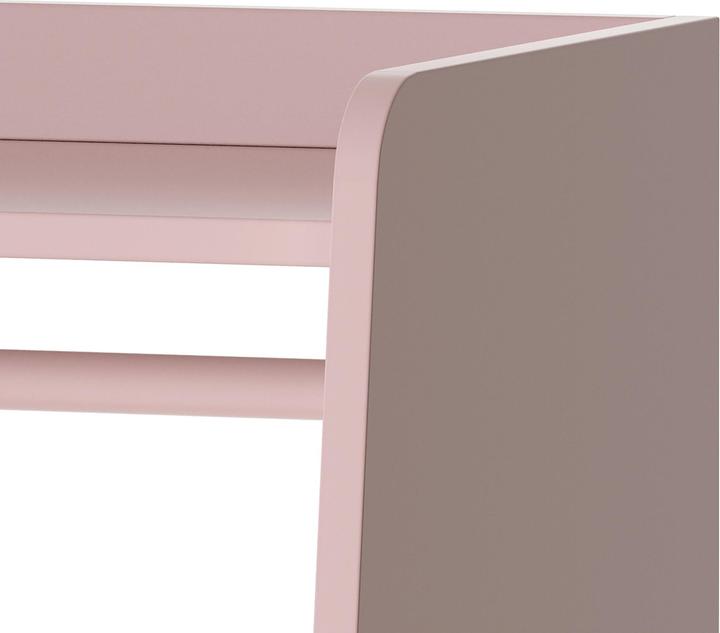 Produktbild En.Casa Kindergarderobe Vestnes 90x80x38 cm Cotton Candy/Weiss