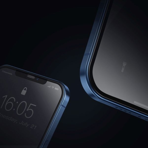 Produktbild Baseus Curved Frosted (2 Stück, Apple iPhone 12 mini)