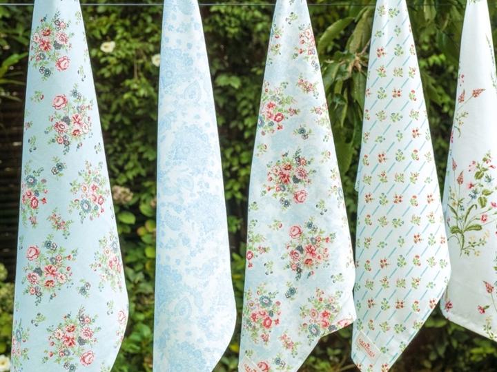 Actual product image Greengate Hannah apron white 90 x 70 cm