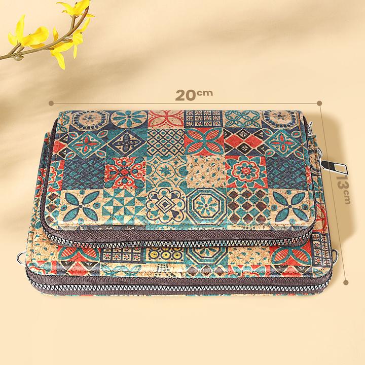 Actual product image Avizar CorkMosaic cork bag