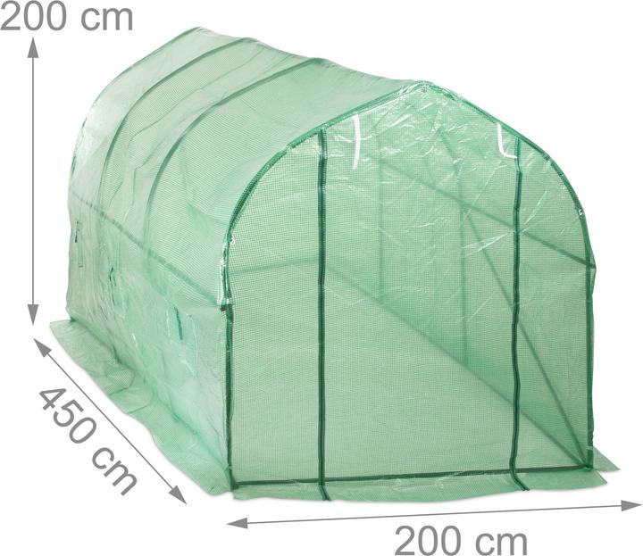 Produktbild Relaxdays Foliengewächshaus