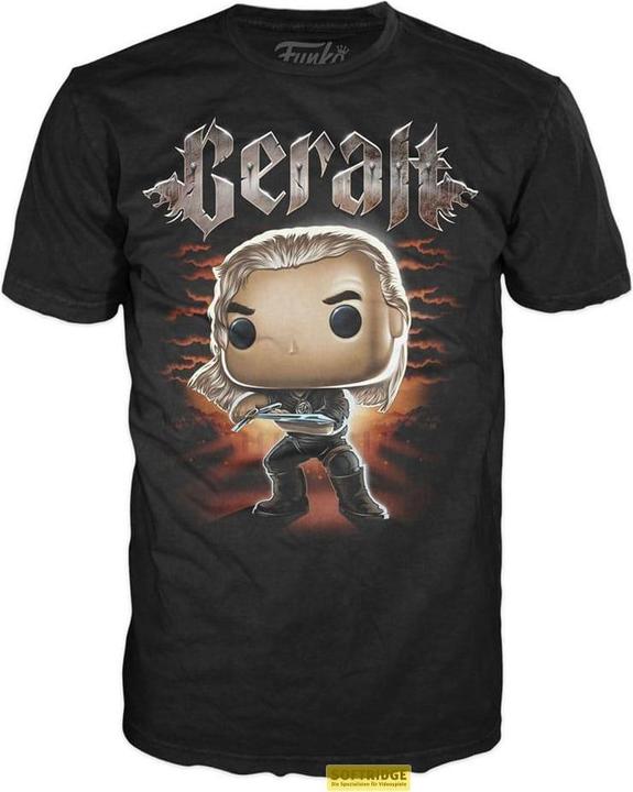 Produktbild Funko The Witcher Boxed Tee T-Shirt Geralt Training (L)