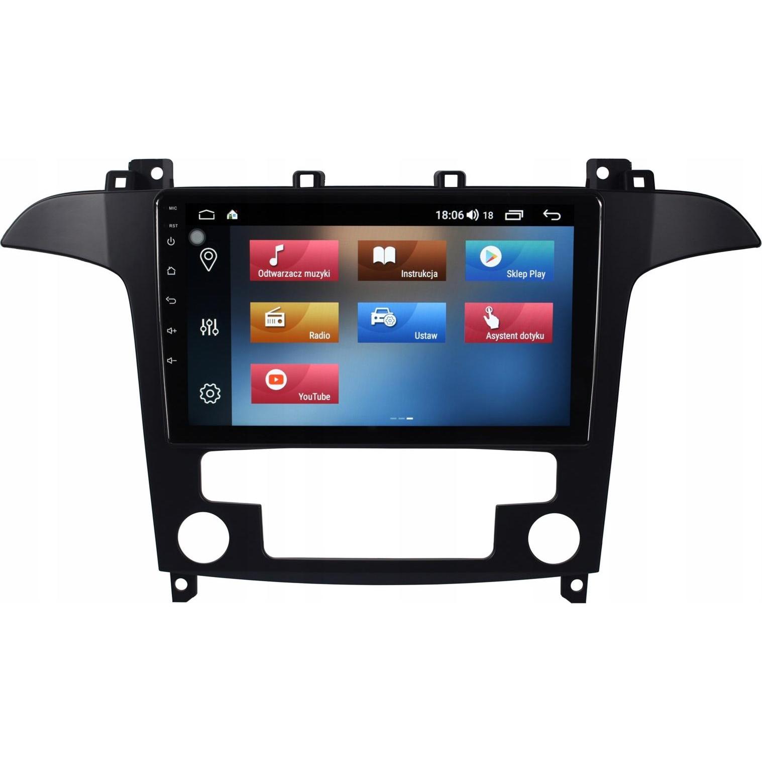 No Name, Fahrzeug Navigation, RADIO GPS NAVIGATION FORD S-MAX 2006-2015 ANDROID (9")