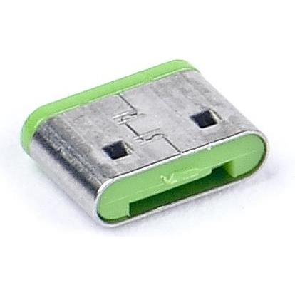 Thumbnail - Smart Keeper 4 x USB C-Port Schlösser mit 1 x Mini Typ Schlüssel, Notebook Security, Grün