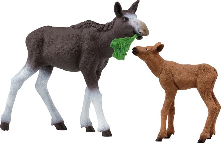 Produktbild Schleich Elchkuh mit Kalb
