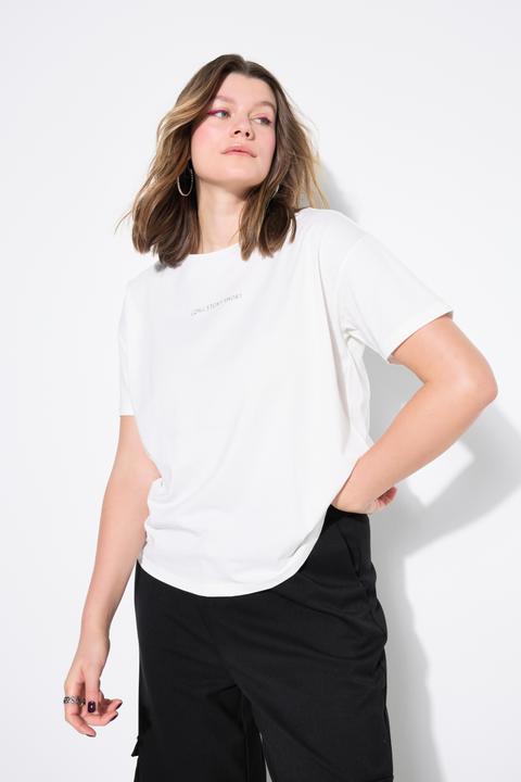 Immagine prodotto Studio Untold T-shirt dal taglio oversize con texture e scritta (54)