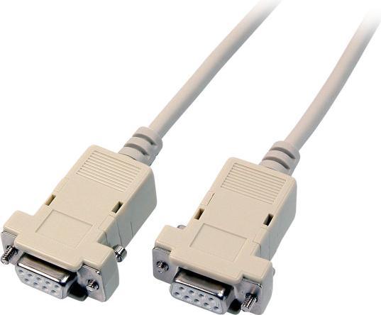 Produktbild EFB Elektronik Serielles Laplink Kabel, 2x DSub 9, Bu.-Bu., 1,8m, beige (EK143.1,8) (1.80 m)
