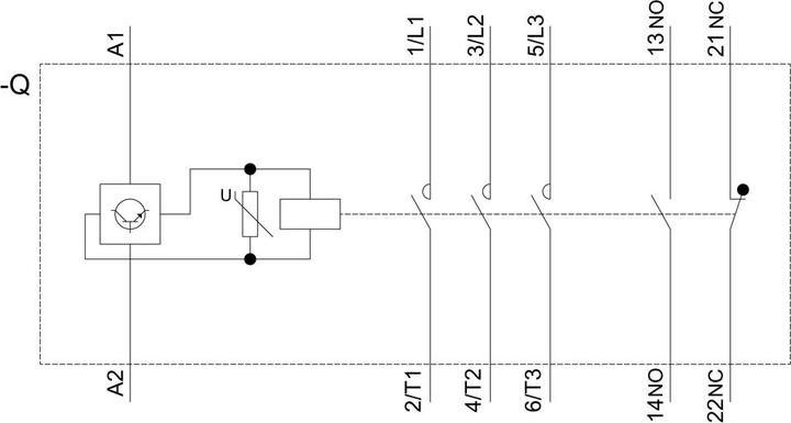 Actual product image Siemens 3RT2037-3XB40-0LA2