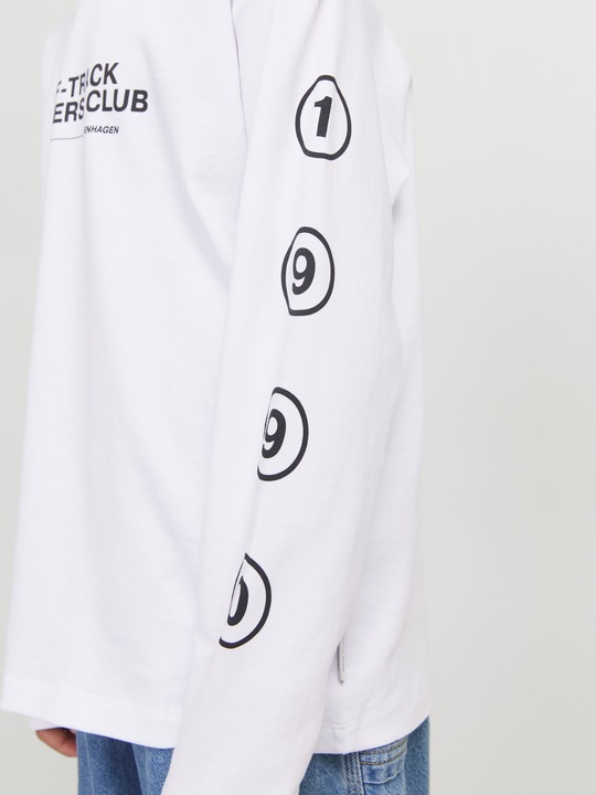 Actual product image Jack & Jones Jcoreflex Tee Ls Crew Neck Styd Aw Jnr (140)