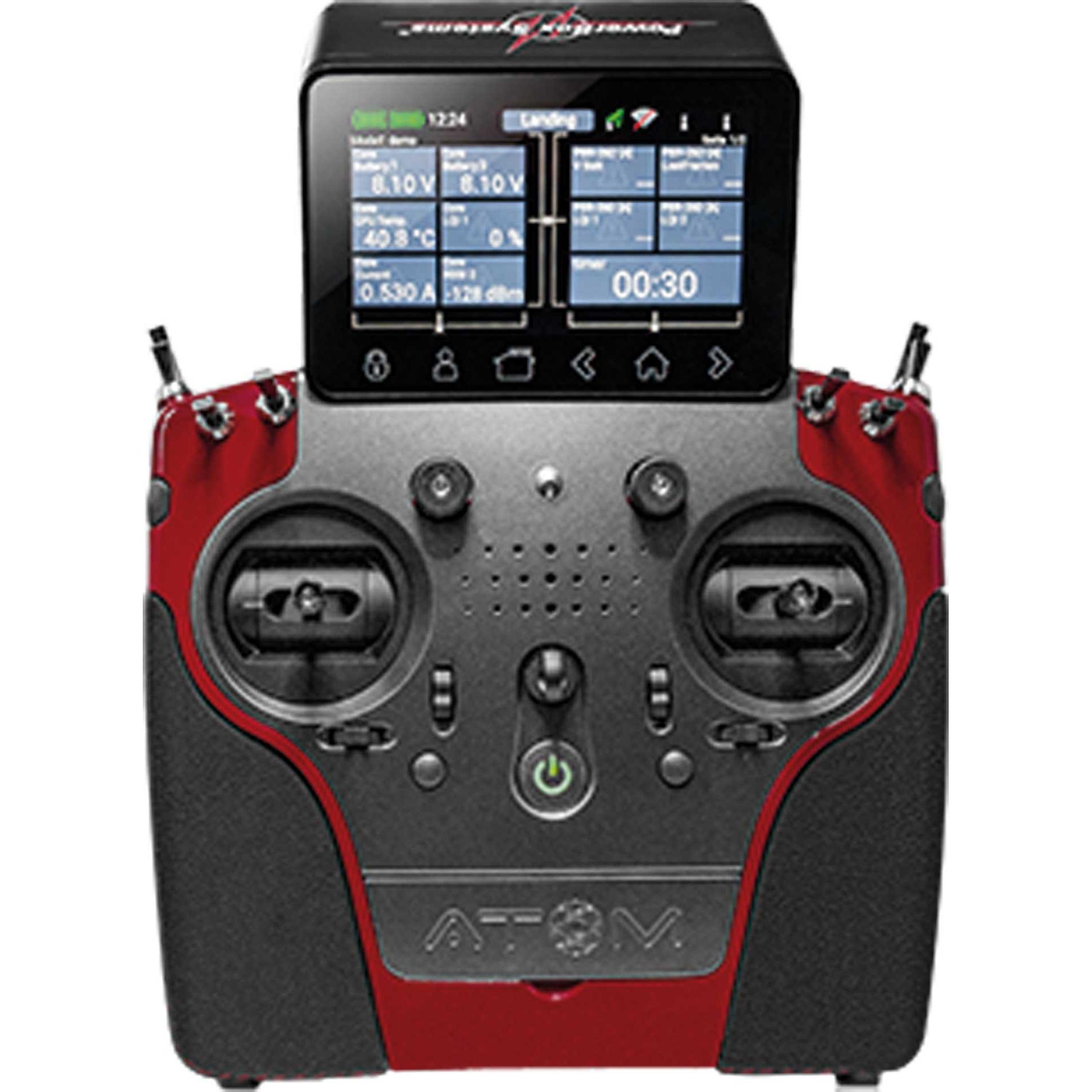 Thumbnail - Powerbox Systems atom 2,4ghz 18-kanal fernsteuerung handsender mode 1