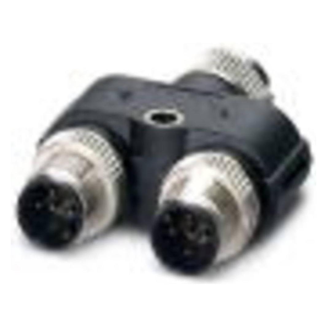 Phoenix Contact Nero Y Distributor, 5-Position, Cavo + Spina Elettrica,