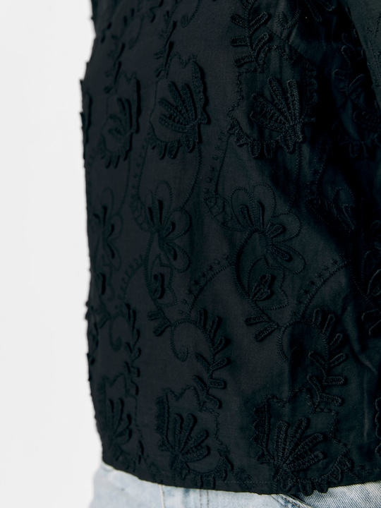 Actual product image Object Patterned blouse (36)