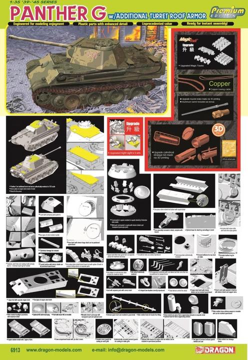 Produktbild 1:35 Panther G w/Additional Turret Roof