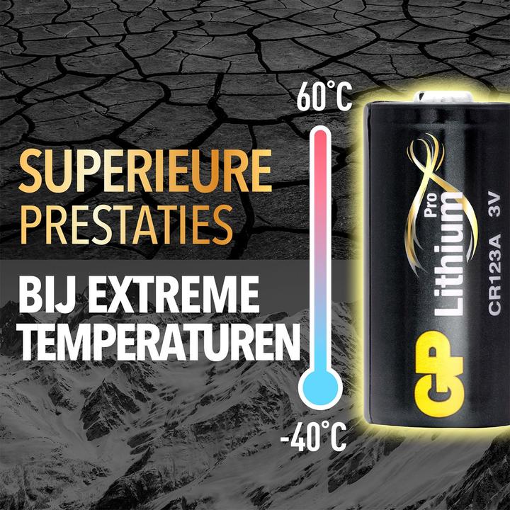 Produktbild GP Batteries Photo (1 Stk., CR123A, 1400 mAh)