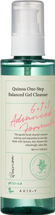 Actual product image Axis-Y Quinoa One Step Balanced Gel Cleanser Balancing Face Wash 180Ml (Cleansing gel, 180 ml)