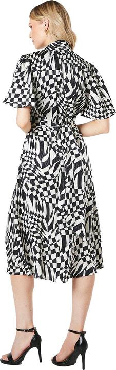 Actual product image Principles Womens/Ladies Geometric Jacquard Satin Midi Dress (36)