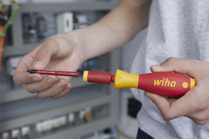 Produktbild Wiha Drehmoment easyTorque Adapter electric für slimBits und slimVario Halter in Blister Nm (2.50 Nm)