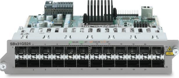 Image du produit Allied Telesis ALLIED 24 Port SFP Blade 100 et 1000Mbps (24 Ports)