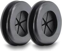 Immagine prodotto Delock Gummi Kabeldurchführung rund Ø 20 mm schwarz 2 Stück (Foro cavo)