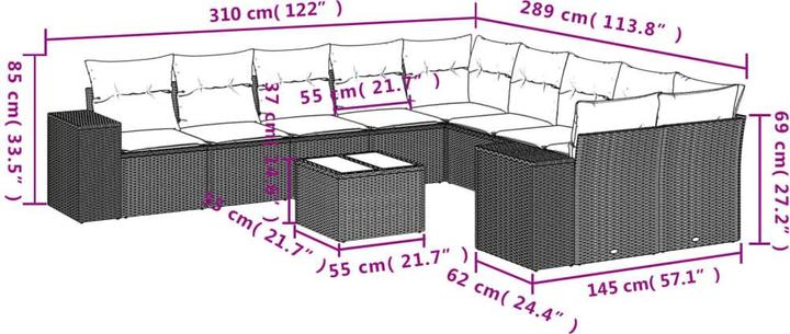 Produktbild vidaXL Novalee