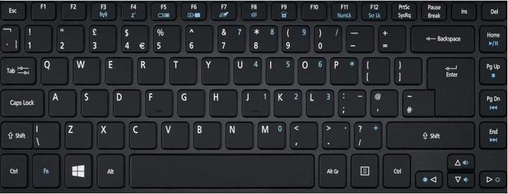 Produktbild Acer KEY BD.BLACK.SWISS/G