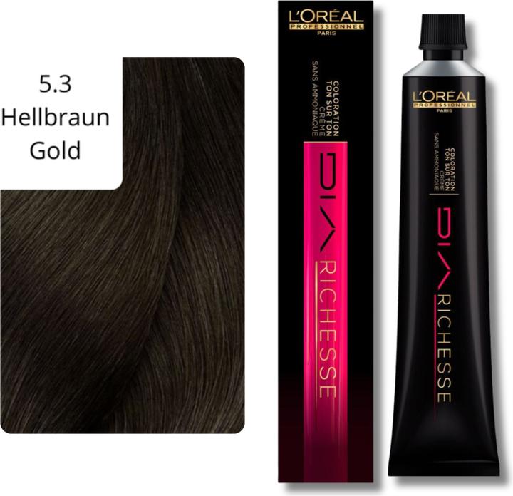 Produktbild L'Oréal Professionnel Dia Richesse (5,3 Hellbraun Gold)