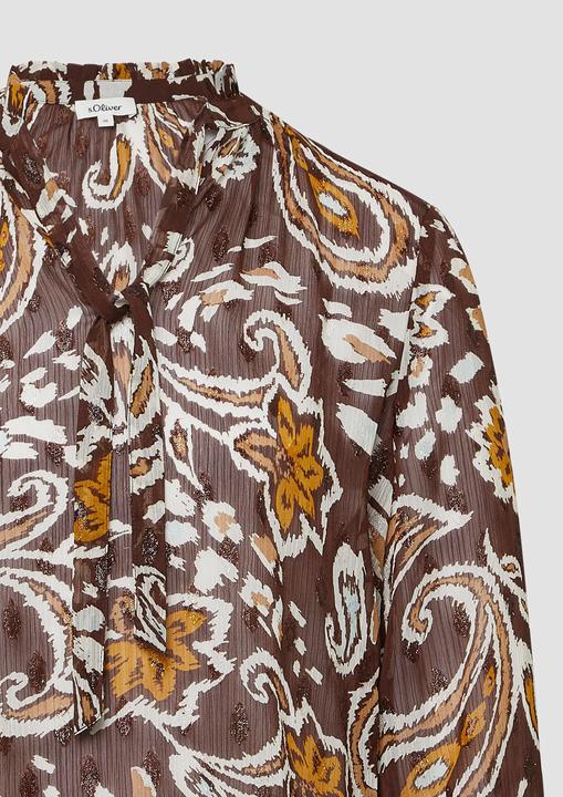 Immagine prodotto s.Oliver Bluse Semitransparente Chiffon-Bluse mit All-over-Print (32)