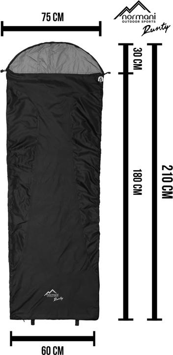 Produktbild Normani Ultralight-Schlafsack Runty (210 cm)